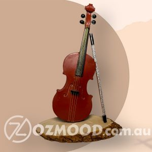 wooden-violin-statue