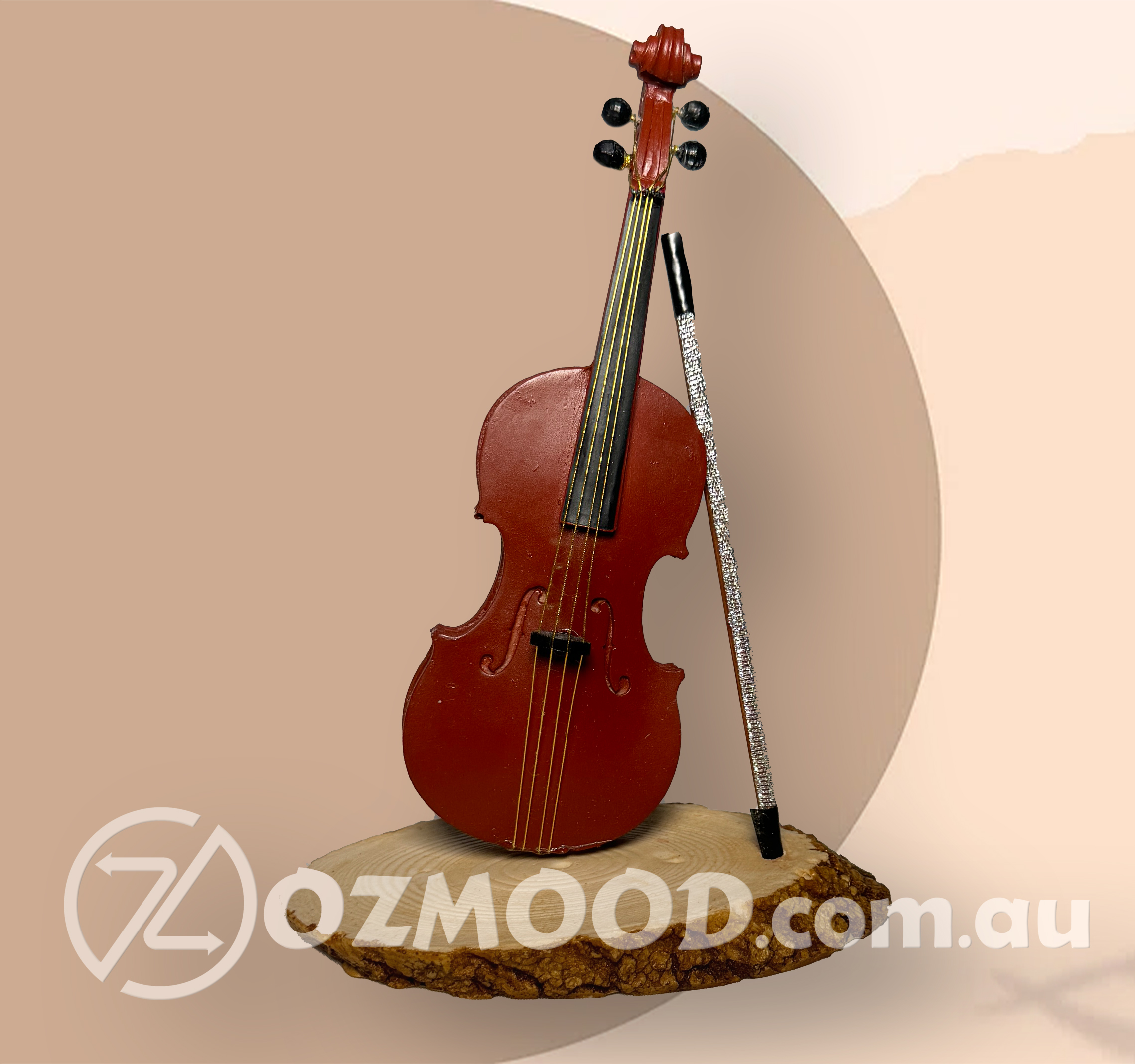 wooden-violin-statue