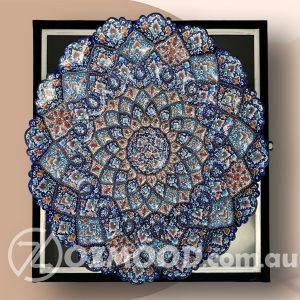 8-Handmade-Enamel-Pastry-Dish-Pardaz-4 Handmade Enamel Pastry Dish (Pardaz)