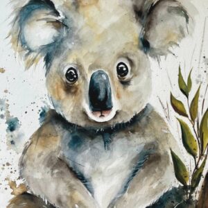 Koala Painting Print