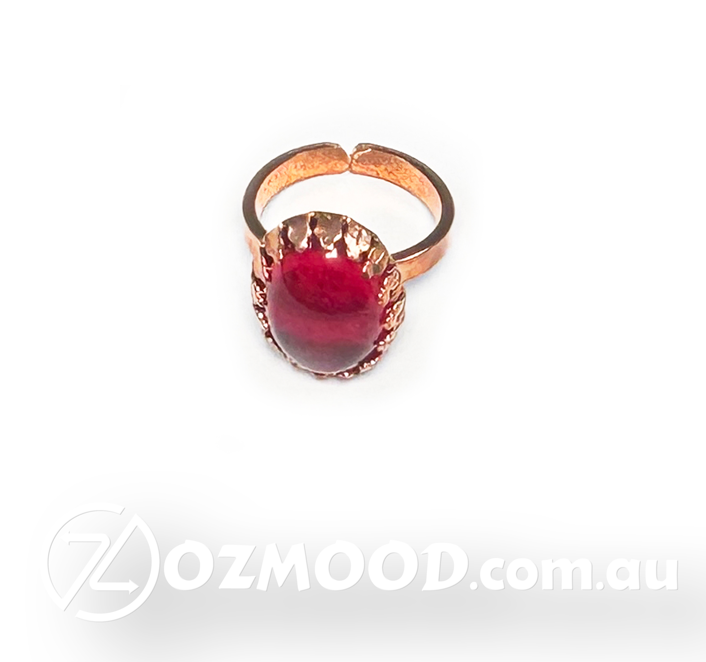 Red Gemstone Jewelry Set