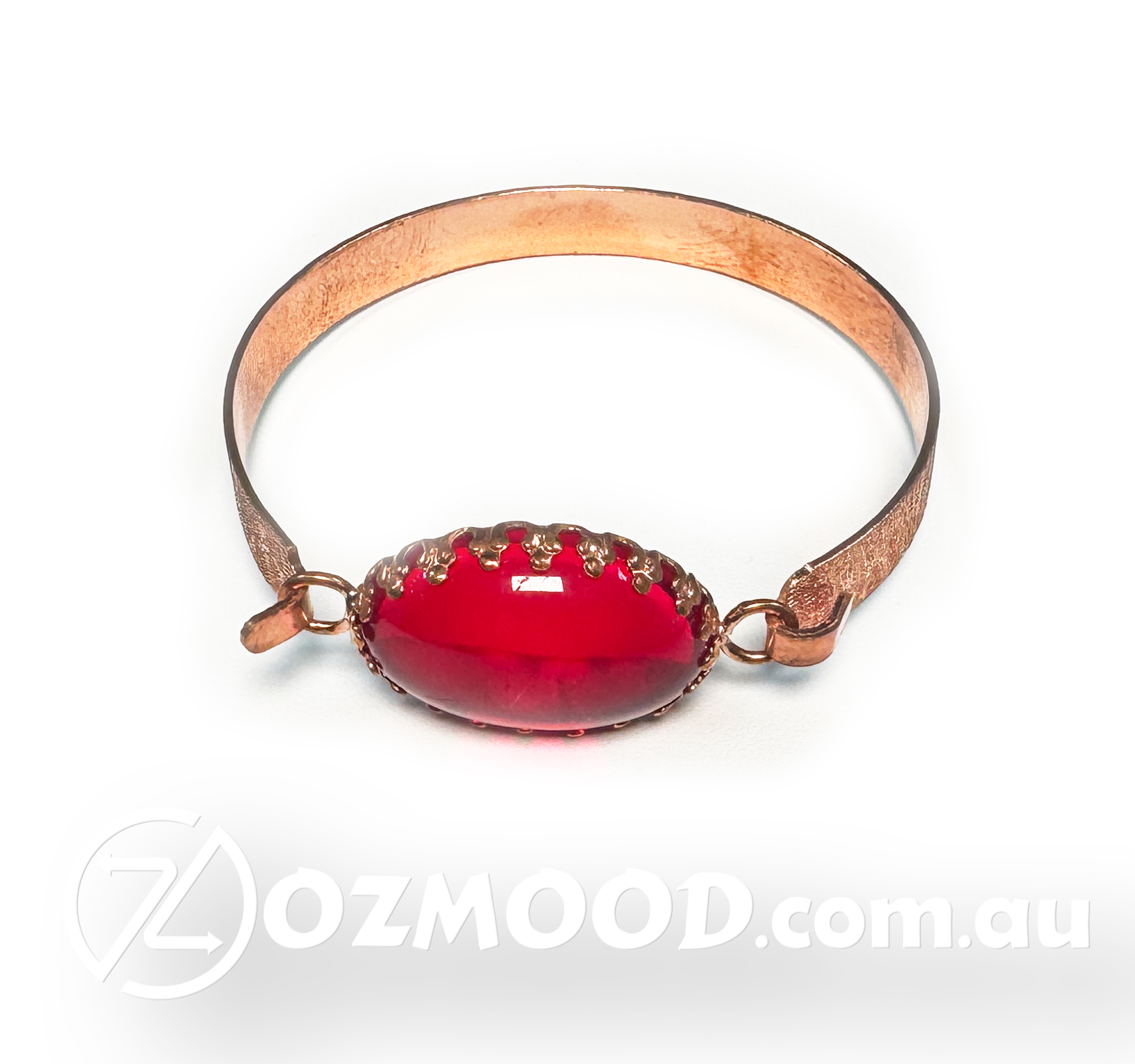 Red Gemstone Jewelry Set